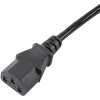 Napájací kábel Akyga 5m IEC C13 - CEE 7/7