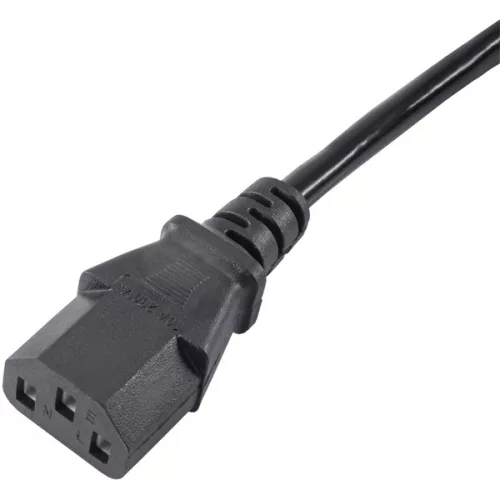 Napájací kábel Akyga 5m IEC C13 - CEE 7/7