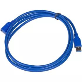   Prepojovací kábel Akyga AK-USB-10 s dĺžkou 1,8 m, USB-A 3.0 samec - samica