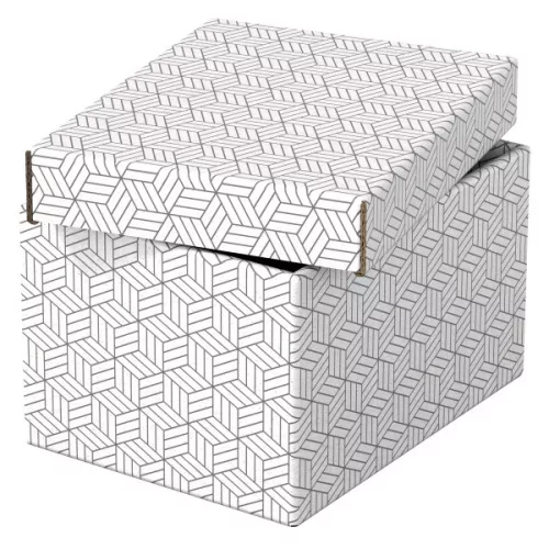 Esselte Home S méret 3db/csomag fehér tárolódoboz