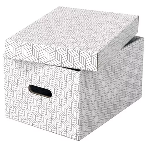 Esselte Home M méret 3db/csomag fehér tárolódoboz