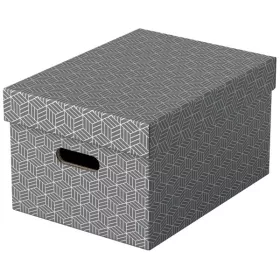 Esselte Home M méret 3db/csomag szürke tárolódoboz