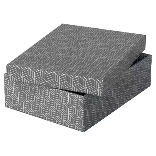 Esselte Home 3db/csomag szürke ajándék/tárolódoboz