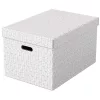 Esselte Home L méret 3db/csomag fehér tárolódoboz