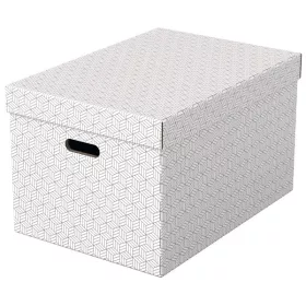 Esselte Home L méret 3db/csomag fehér tárolódoboz