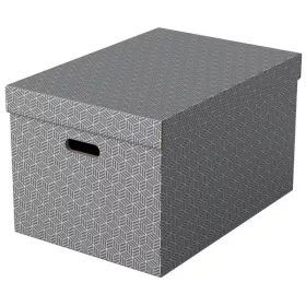 Esselte Home L méret 3db/csomag szürke tárolódoboz