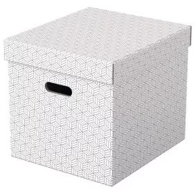 Esselte Home kocka alakú 3db/csomag fehér tárolódoboz