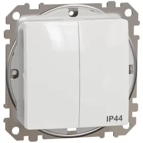   Schneider SDD211105 Sedna rugós IP44 fehér SDD csillárkapcsoló