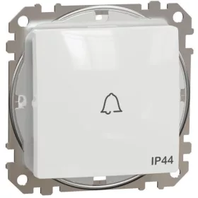   Schneider SDD211131 Sedna csengőjellel rugós IP44 fehér SDD egypólusú nyomó