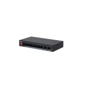   Dahua PFS3010-8GT-96-V2 1x 100/1000(Hi-PoE/PoE+/PoE)+7x 100/1000(PoE+/PoE)+2x gigabitna uzlazna veza, 96W PoE prekidač