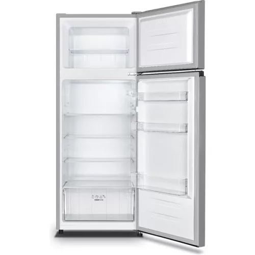 Gorenje RF414EPS4 sivá, mraznička s hornou priehradkou, Chladnička: 165 l, Mraznička: 41 l, chladnička