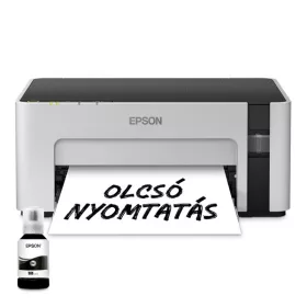   Epson EcoTank M1120 egyfunkciós mono nyomtató WiFi/USB, 6000 oldal tinta a dobozban