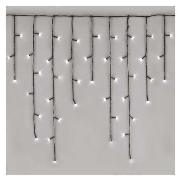   Emos D4CC01 3,6m/200LED/kül-beltéri/hideg fehér jégcsap karácsonyi LED fényfüggöny