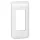 Legrand 078801 Program Mosaic 1x1m fehér keret