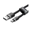 Kábel microUSB Baseus CAMKLF-BG1 šedo-negru 1m