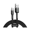 Kábel microUSB Baseus CAMKLF-BG1 šedo-negru 1m