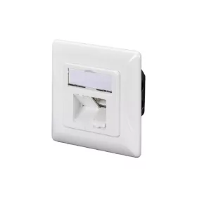   DIGITUS DN-9008-1 Cat.6A Klasse EA 2x RJ45 Unterputz-Wandsteckdose