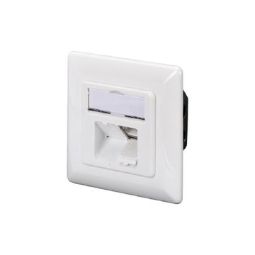   DIGITUS DN-9008-1 CAT6A Class EA 2x RJ45 süllyesztett fali aljzat