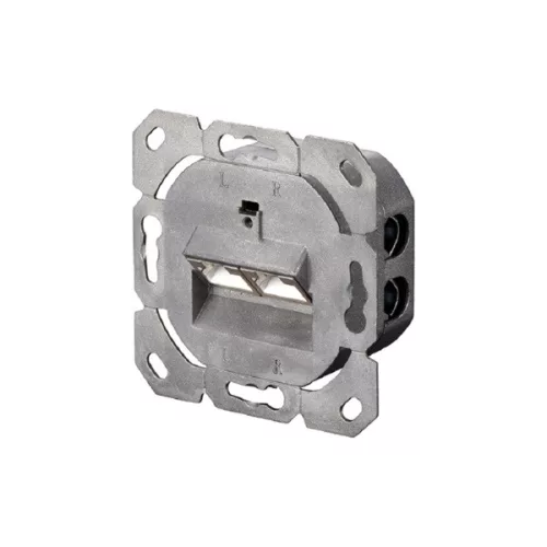 DIGITUS DN-9008-1 Cat.6A Klasse EA 2x RJ45 Unterputz-Wandsteckdose