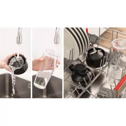 Mixér z nehrdzavejúcej ocele Bosch MMB2111M s objemom 0,6 l