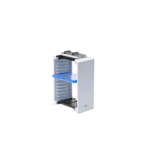 FroggieX FX-P5-C2-W Docking Charge and Storage PS5 dual fehér töltőállomás + lemez tartó állvány