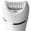 Epilátor Philips BRE710/00 Seria 8000 Satinelle Advanced Wet-Dry biely