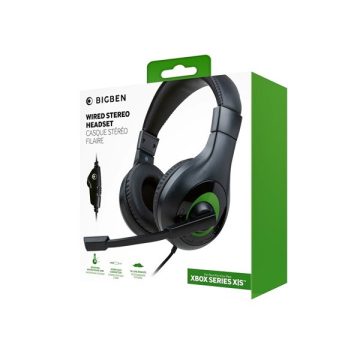   BigBen 2807370 V1 Xbox Series S/X sztereo fekete gamer headset