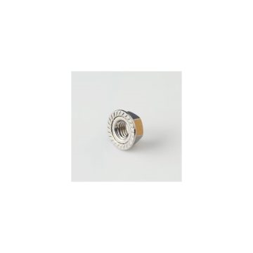   Inox Solar A2 rozsdamentes M 10 (recézett) DIN 6923 peremes hatlapú anya