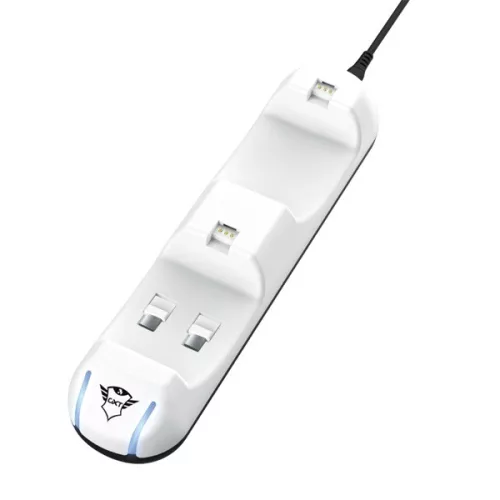 Trust 24173 GXT 251 Duo PS5 fehér kontroller töltőállomás