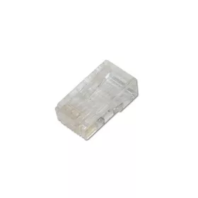   DIGITUS Cat.6 ungeschirmter 8P8C RJ45-Durchgangsstecker für Rundkabel, 100 Stück/Packung