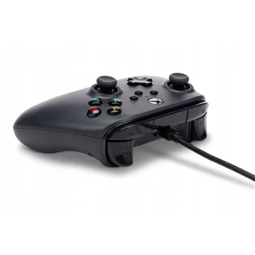 PowerA 1519265-03 Xbox Series X|S/Xbox One vezetékes fekete kontroller ( A )