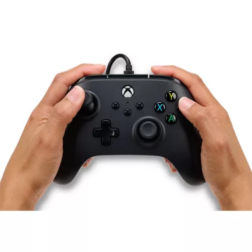 PowerA 1519265-03 Xbox Series X|S/Xbox One vezetékes fekete kontroller ( A )