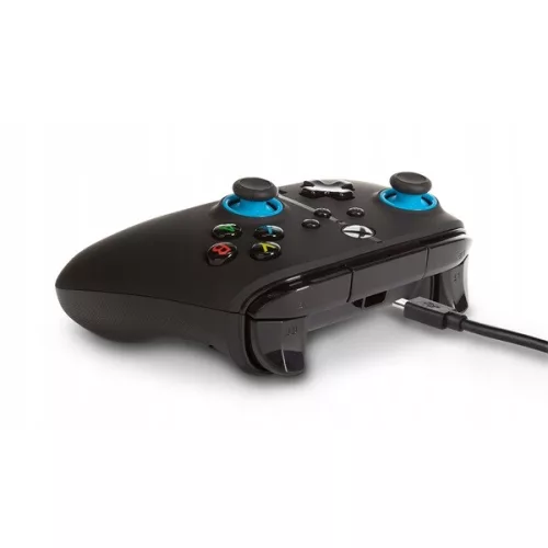 PowerA 1518817-01 Enhanced Xbox Series X|S/Xbox One/PC vezetékes fekete-kék kontroller ( E )
