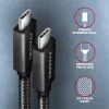 Axagon BUCM32-CM10AB USB TYPE-C 3.2 Gen 2 - USB TYPE-C 1 m čierny kábel