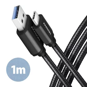   Axagon BUCM3-AM10AB USB-C 3.2 Gen 1 - USB-A 1 m čierny kábel