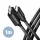 Axagon BUMM3-CM10AB micro USB 3.2 Gen 1 B - USB C 1 m čierny kábel
