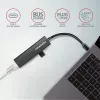 Axagon HMC-GL3A SuperSpeed ​​​​USB 3.2 Gen 1 C HUB + Gigabit LAN