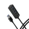Axagon HUE-M1AL 4-portový USB 3.2 Gen 1 mini HUB