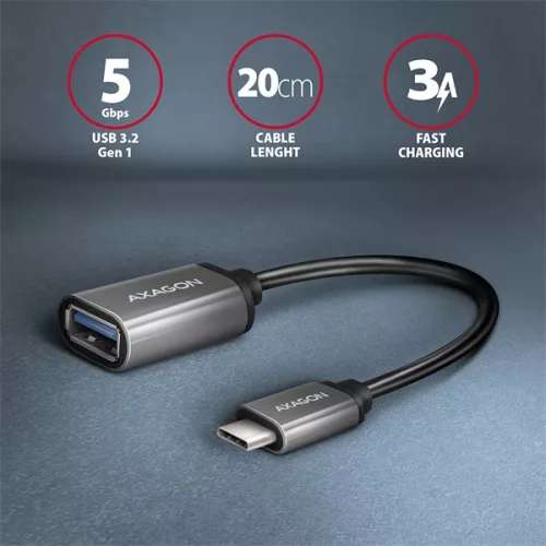 Adaptér Axagon RUCM-AFAC USB-C - USB A