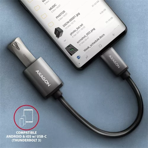 Adaptér Axagon RUCM-AFAC USB-C - USB A