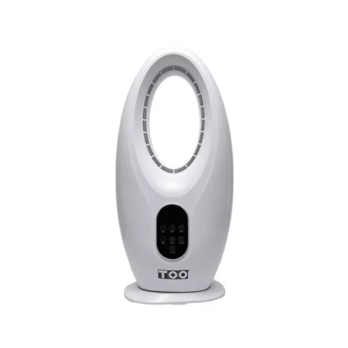 TOO FANB-50-101-W weiß, 21,5 cm, Geschwindigkeitsstufe: 3, 50 W, blattloser Ventilator