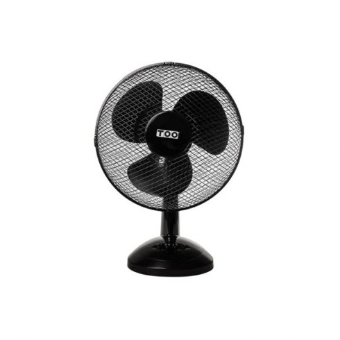 TOO FAND-30-201-B FJORD fekete asztali ventilátor 30cm