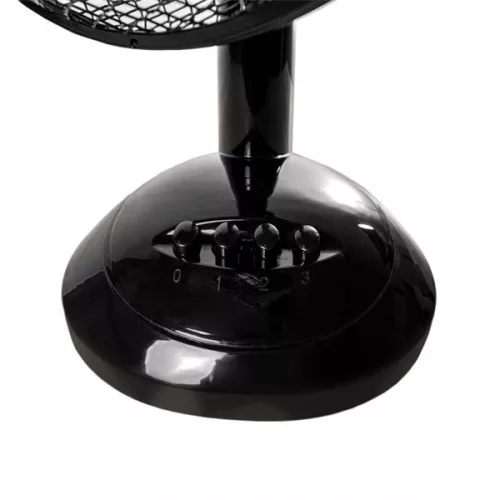 TOO FAND-30-201-B FJORD fekete, 30 cm, sebességfokozat száma:3, 45 W, asztali ventilátor