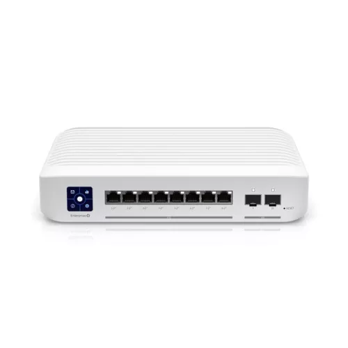 Ubiquiti UniFi USW-Enterprise-8-PoE 8x 2.5GbE Multi-Gigabit PoE LAN 2xSFP+ port L3 upravljani preklopnik