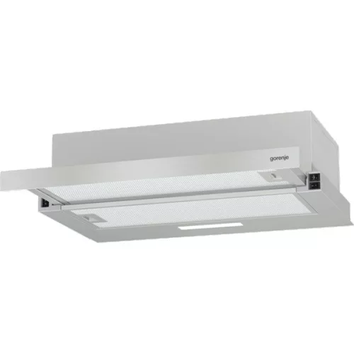 Gorenje TH60E3X inox, voľne stojaci, tradičný, rozmer: 60 cm, teleskopický, hlučnosť: 67 dB, digestor