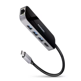 Axagon HMC-6GL SUPERSPEED USB-C COMBO 6V1 HUB