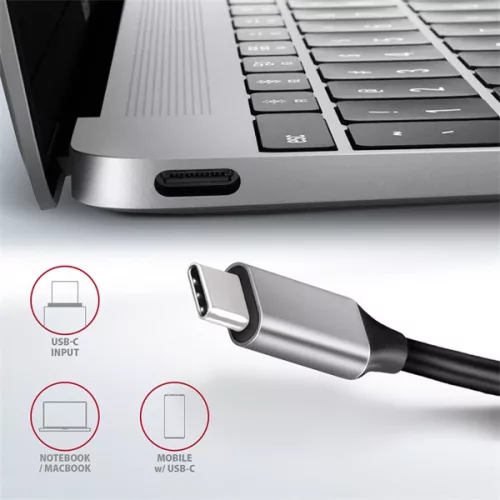 Axagon HMC-6GL SUPERSPEED USB-C COMBO 6V1 HUB