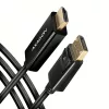 Axagon RVD-HI14C2 DisplayPort - HDMI 1.4 kábel, 1,8 m