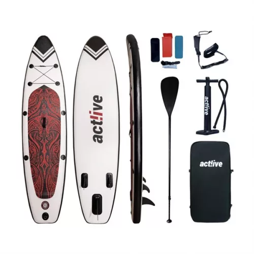 Act!ive SB-005-RP Folly Beach szürke-fehér SUP deszka 305cm, tartozékokkal