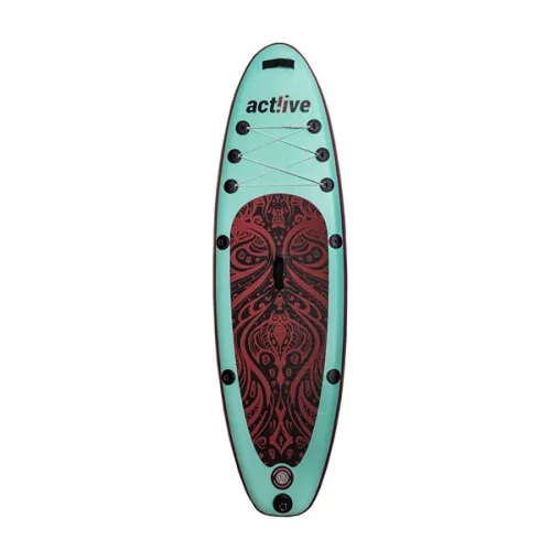 Act!ive SB-001-Kid Ocean City kék-bordó gyerek SUP deszka 250cm, tartozékokkal